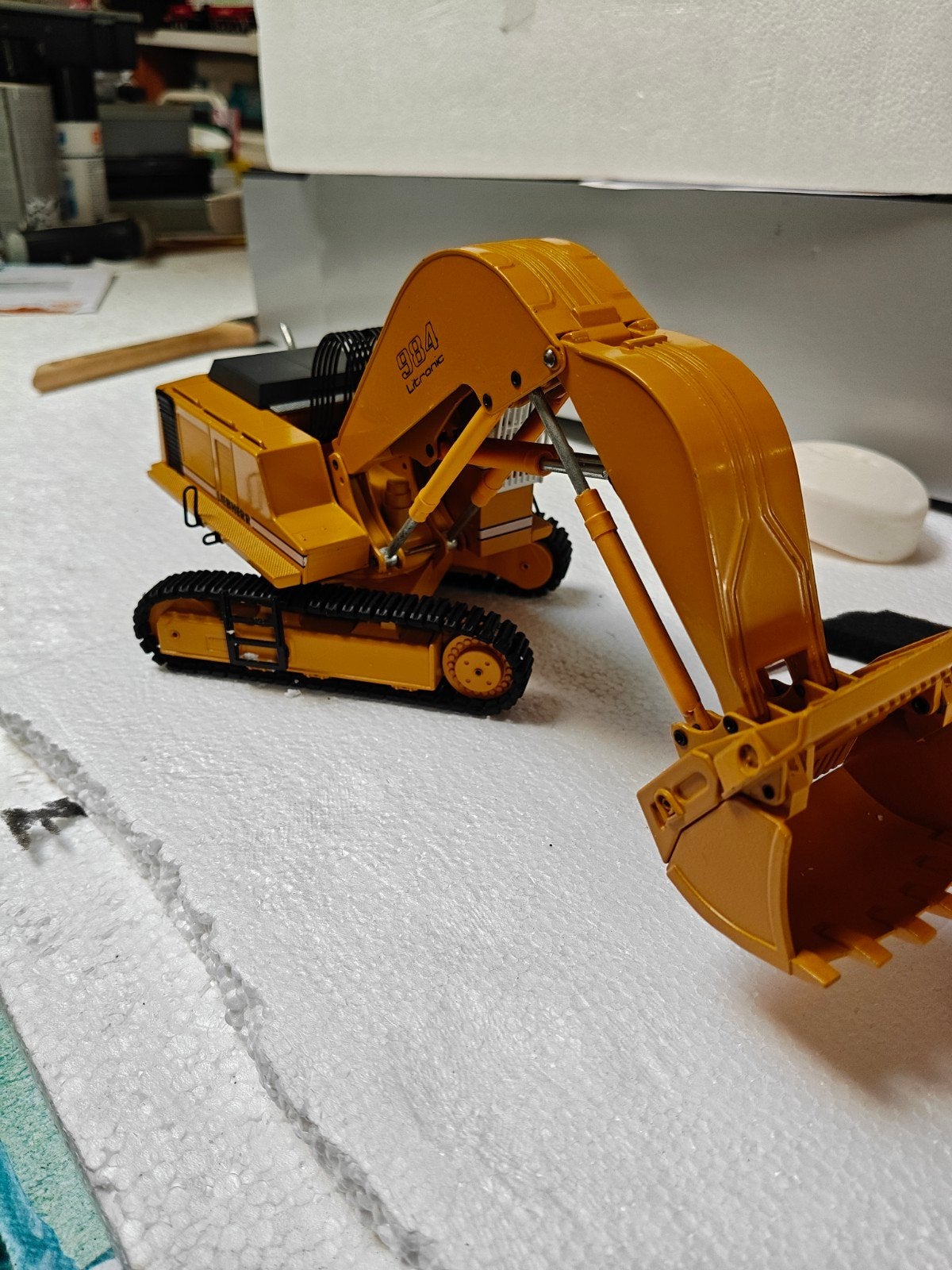 Liebherr 984 litronic hoog lepel kraan p, Ophalen of Verzenden, Zo goed als nieuw