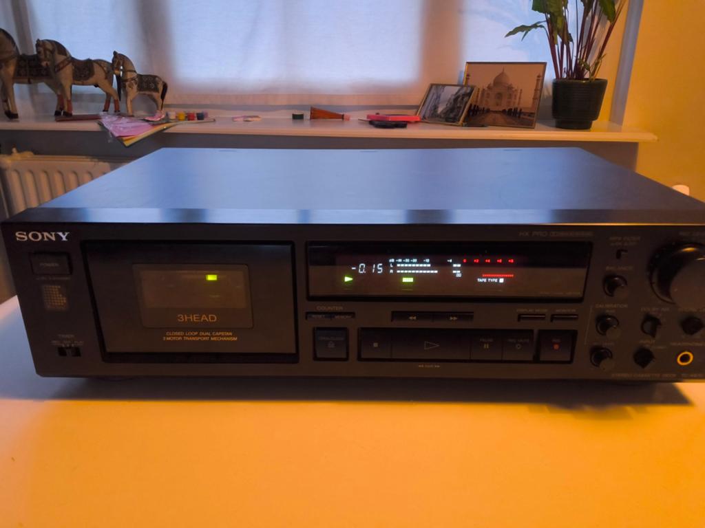Sony TC-K670 3 head cassettedeck, Ophalen of Verzenden, Sony