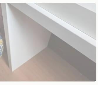wit houten bijzet bank/tafel, Ophalen, Gebruikt, 75 cm of meer, 60 cm of meer