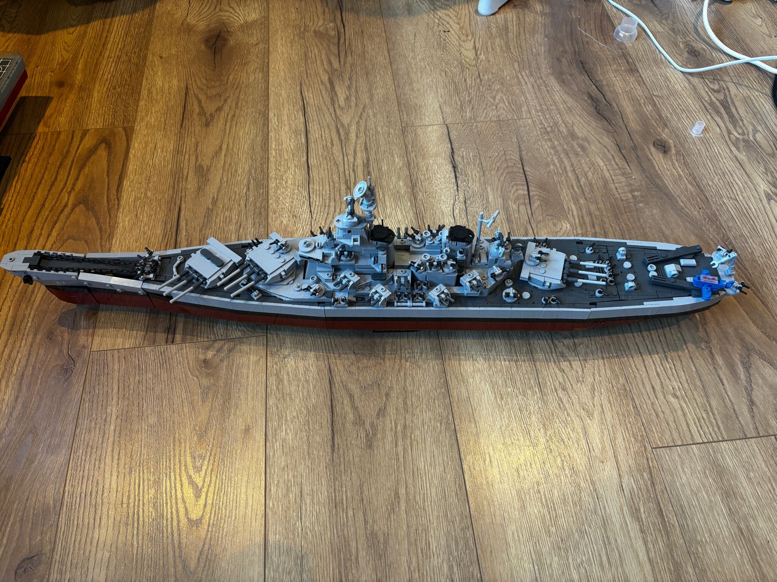 Sluban M38 B1291 USS Missouri Bouwpakket - Compleet, Ophalen, Zo goed als nieuw