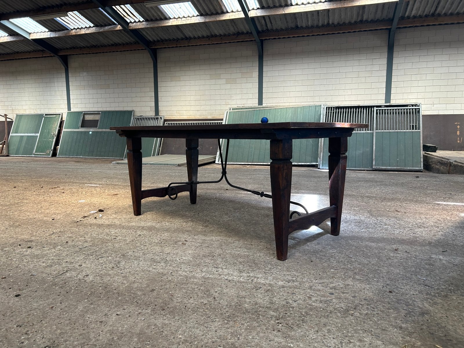 Prachtige Oude Houten Tafel - 185x90x77 cm, Ophalen