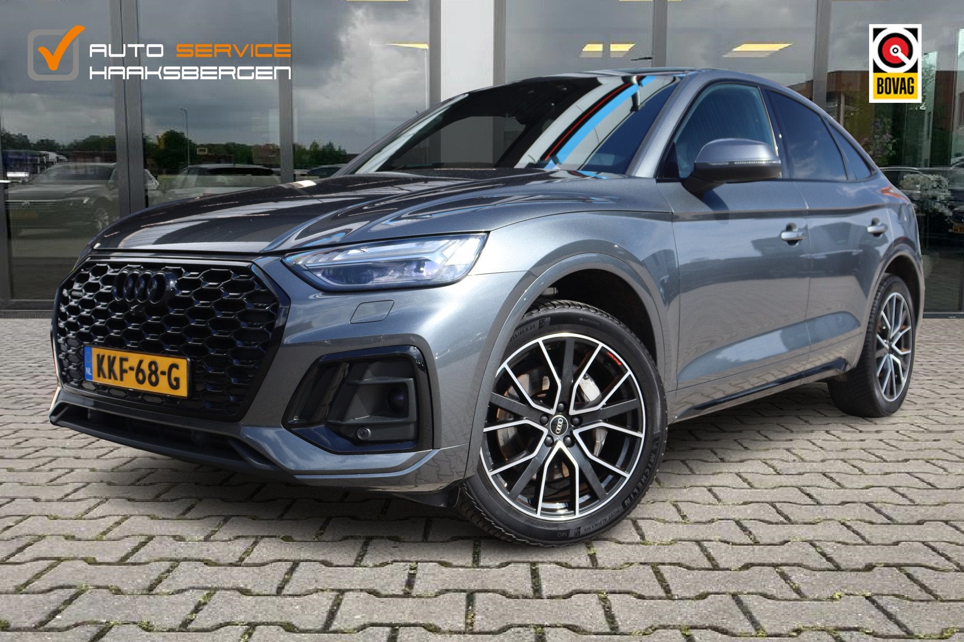 Audi Q5 Sportback 55 TFSI e S-Line | RS Stoelen | ACC | B&O, Auto's, Automaat, Gebruikt, 4 cilinders, Bedrijf