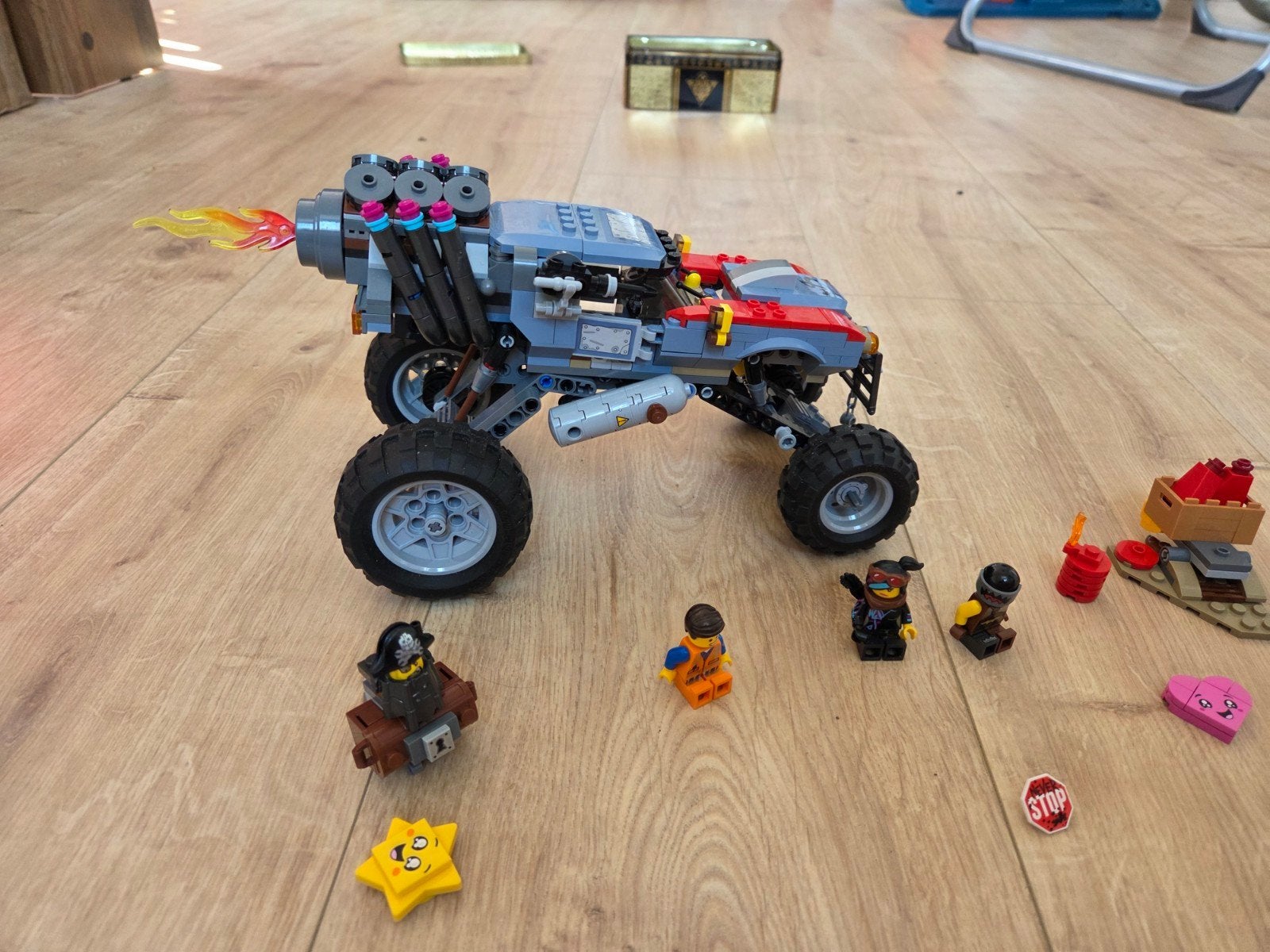 LEGO The LEGO Movie 70829 Emmet en Lucy's Ontsnappingsbuggy, Gebruikt, Overige thema's, Lego, Ophalen of Verzenden