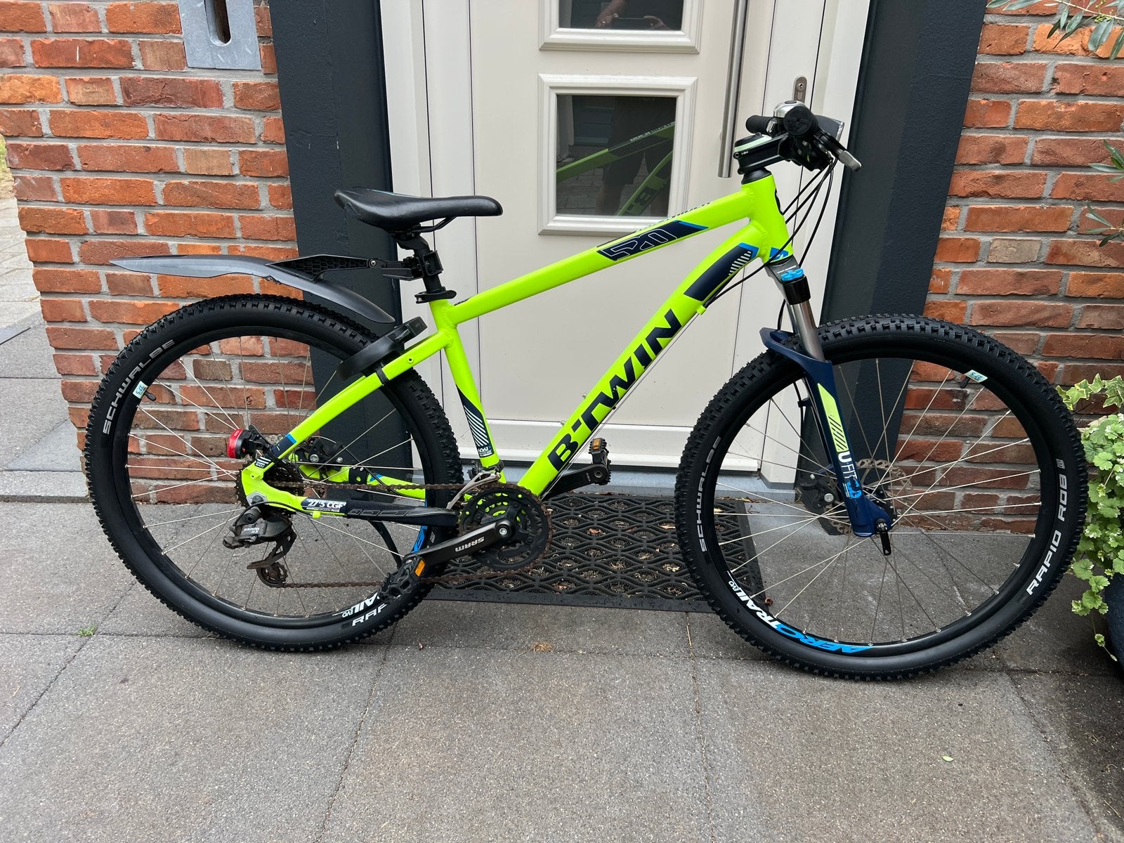 Perfect 27,5 inch Rockrider ST520 BTWIN Mountainbiker, Fietsen en Brommers, Fietsen | Mountainbikes en ATB, Fully, Zo goed als nieuw