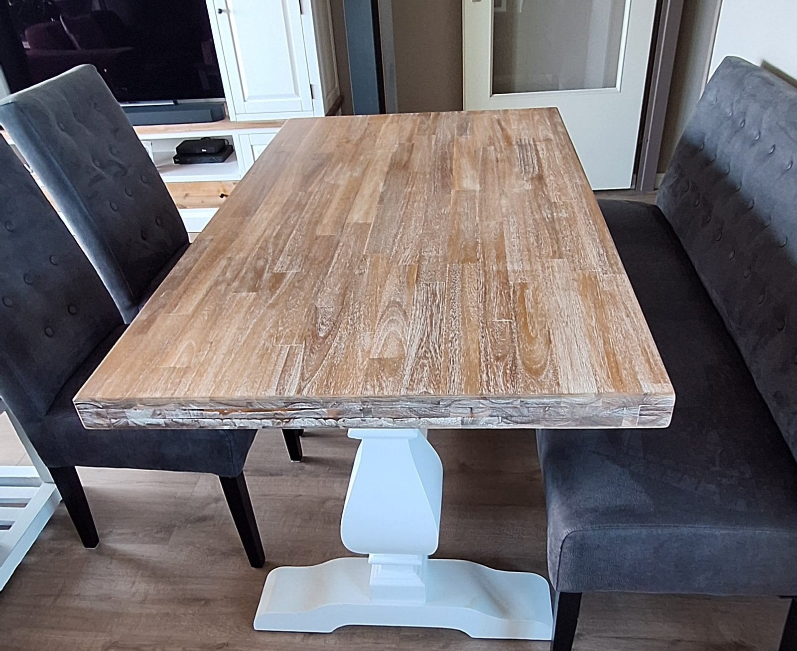 Eethoek, Huis en Inrichting, Complete eetkamers, Ophalen, Zo goed als nieuw