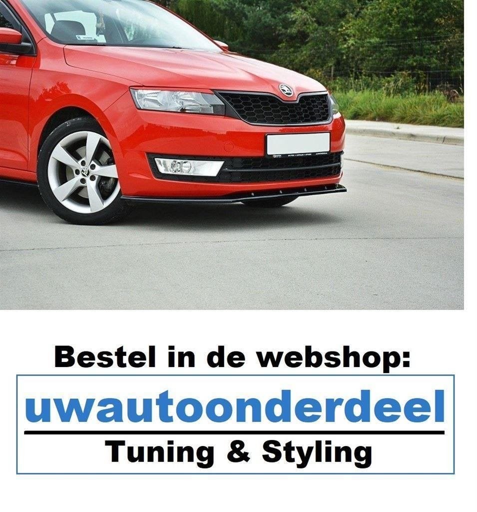 Spoiler Splitter Tuning Voor Skoda Rapid Rs Tdi Tsi Dsg Skir, Verzenden, Automotive Parts, A.parts@hotmail.nl, Trasmolenlaan 12 3447 GZ Woerden