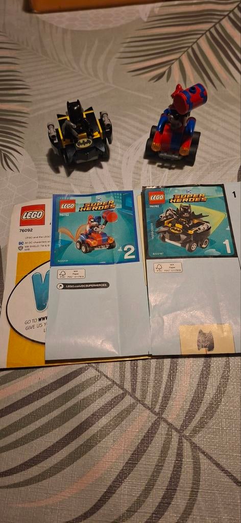 Lego Super Heroes 76092 Batman vs. Harley Quinn, Kinderen en Baby's, Speelgoed | Duplo en Lego, Ophalen of Verzenden, Gebruikt