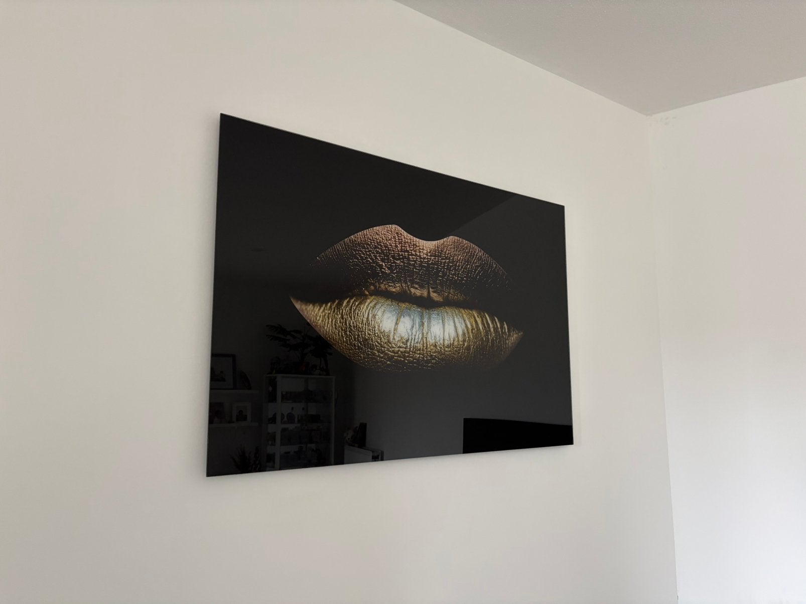 Plexiglas schilderij, Ophalen