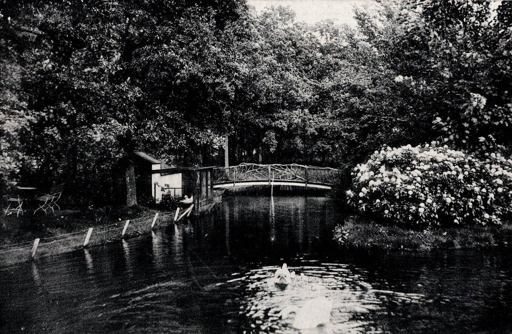 Haarlem – Haarlemmerhoutpark. Gelopen Groningen 1918 Tekst, Ophalen of Verzenden, Voor 1920, Gelopen, Noord-Holland