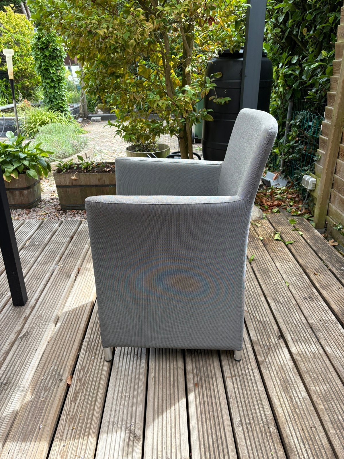Manutti eetkamer stoelen a € 275,00per stuk, Ophalen, Zo goed als nieuw, Aluminium
