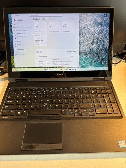 Dell Precision 7530  core i7 8850H, Computers en Software, Windows Laptops, Ophalen, Intel® Core™ i7 , Met videokaart, Dell