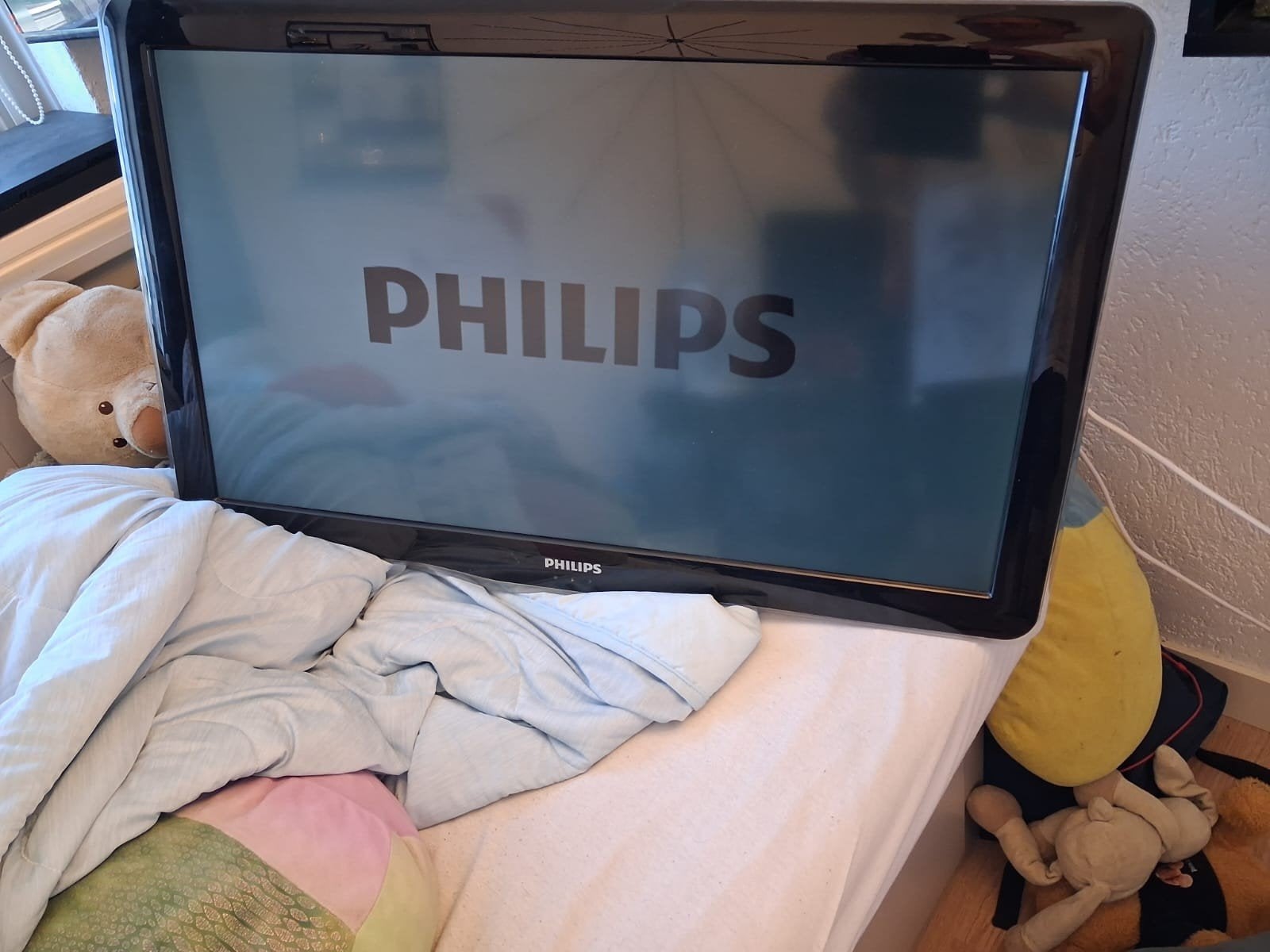 Philips TV met bevestigingsbeugel 32 inch, Audio, Tv en Foto, Televisies, Ophalen, Philips, Gebruikt, 50 Hz