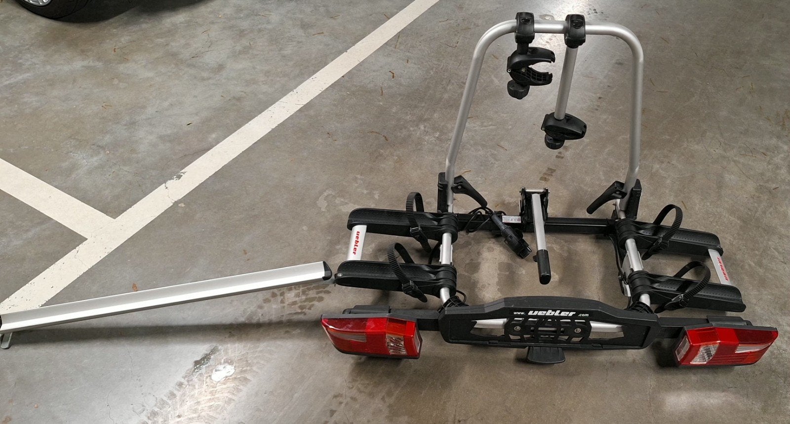 Uebler X21-S fietsendrager met oprijgoot als nieuw!, Auto diversen, Nieuw, Ophalen of Verzenden, Brede banden, 2 fietsen