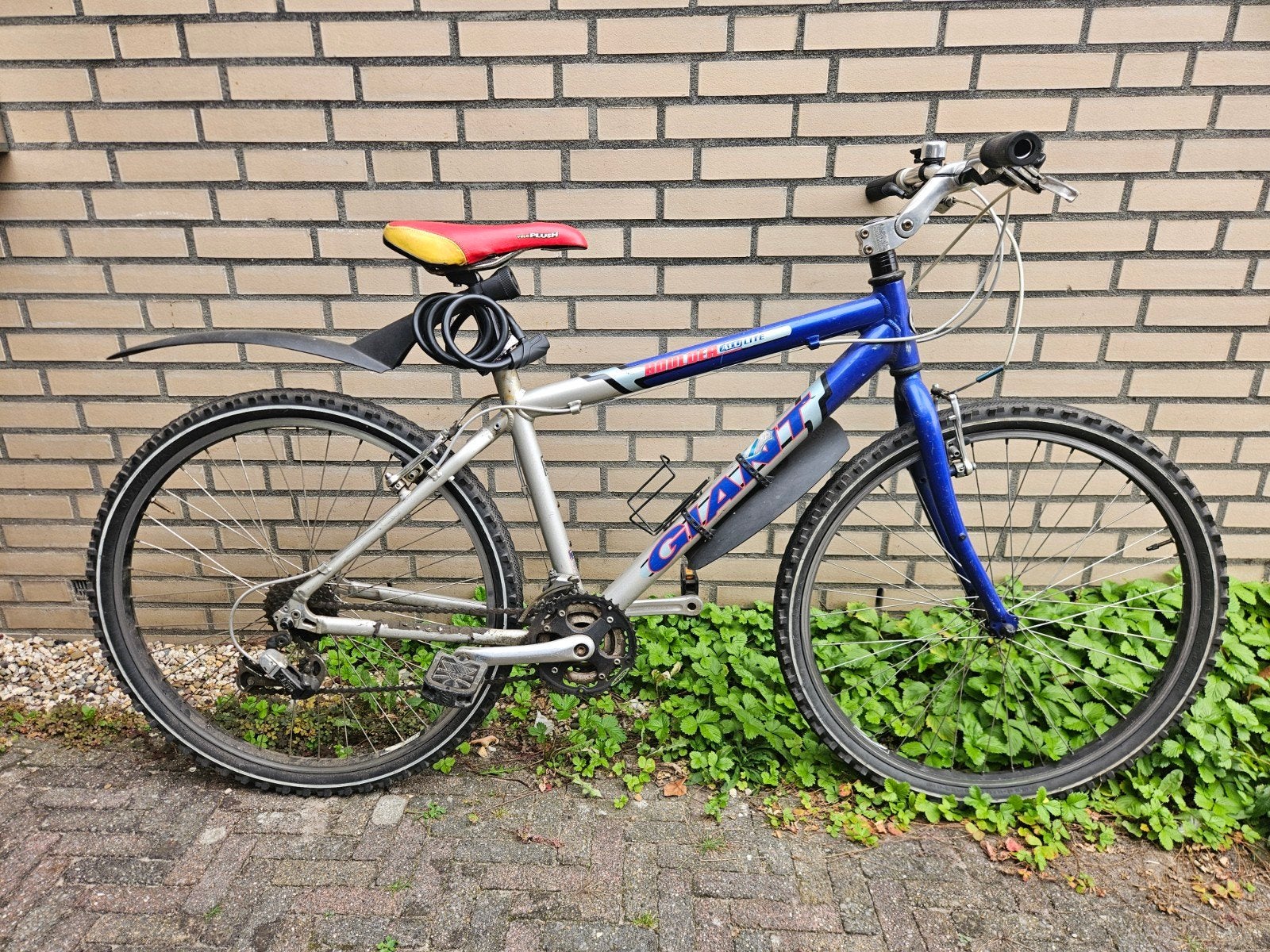 Giant Boulder Alu Lite 26 inch mountainbike, Fietsen en Brommers, Ophalen, Gebruikt, Hardtail, Velgrem