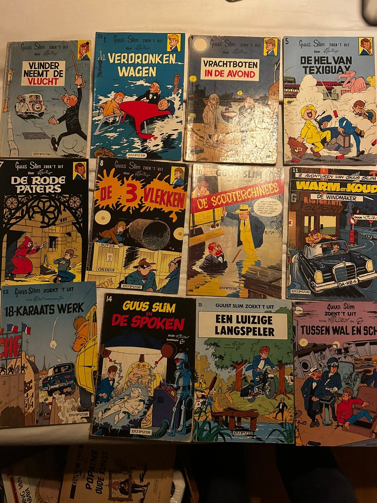 12x Guus Slim stripboeken, Boeken, Meerdere stripboeken, Ophalen of Verzenden, Zo goed als nieuw