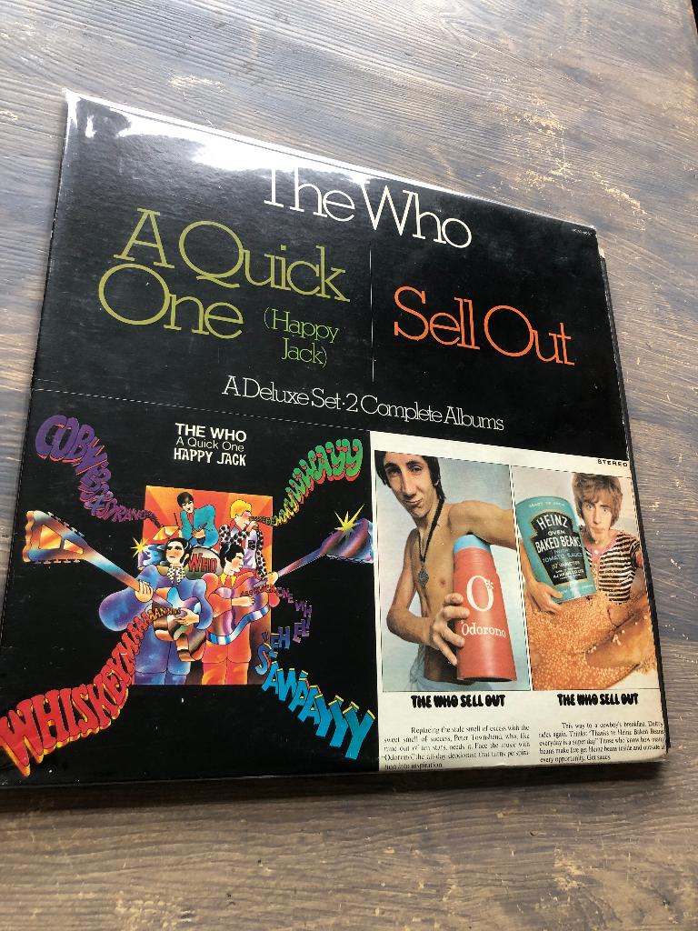 The Who A Quick One & Sell Out 2LP, Gebruikt, Ophalen of Verzenden, 12 inch, Poprock