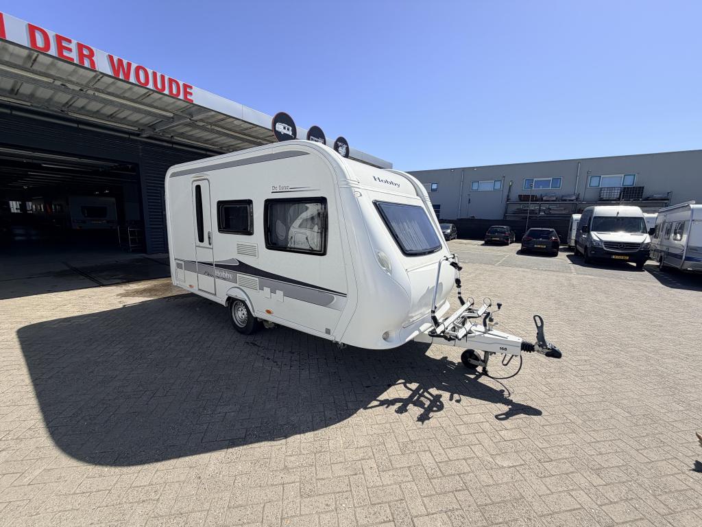 Hobby De Luxe 400 SF Mover voortent BJ2011, Caravans en Kamperen, Caravans, Hobby, Bedrijf, Treinzit, 4 tot 5 meter