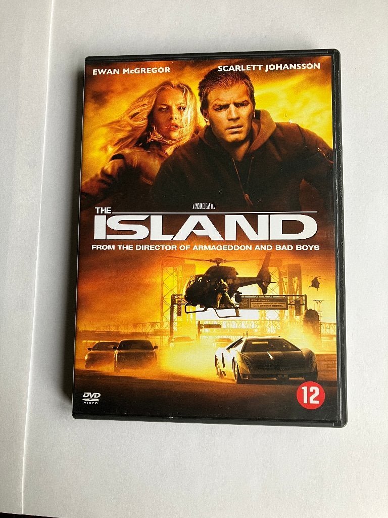 the island dvd ewan mcgregor scarlett johansson, Alle leeftijden, Ophalen of Verzenden, Zo goed als nieuw