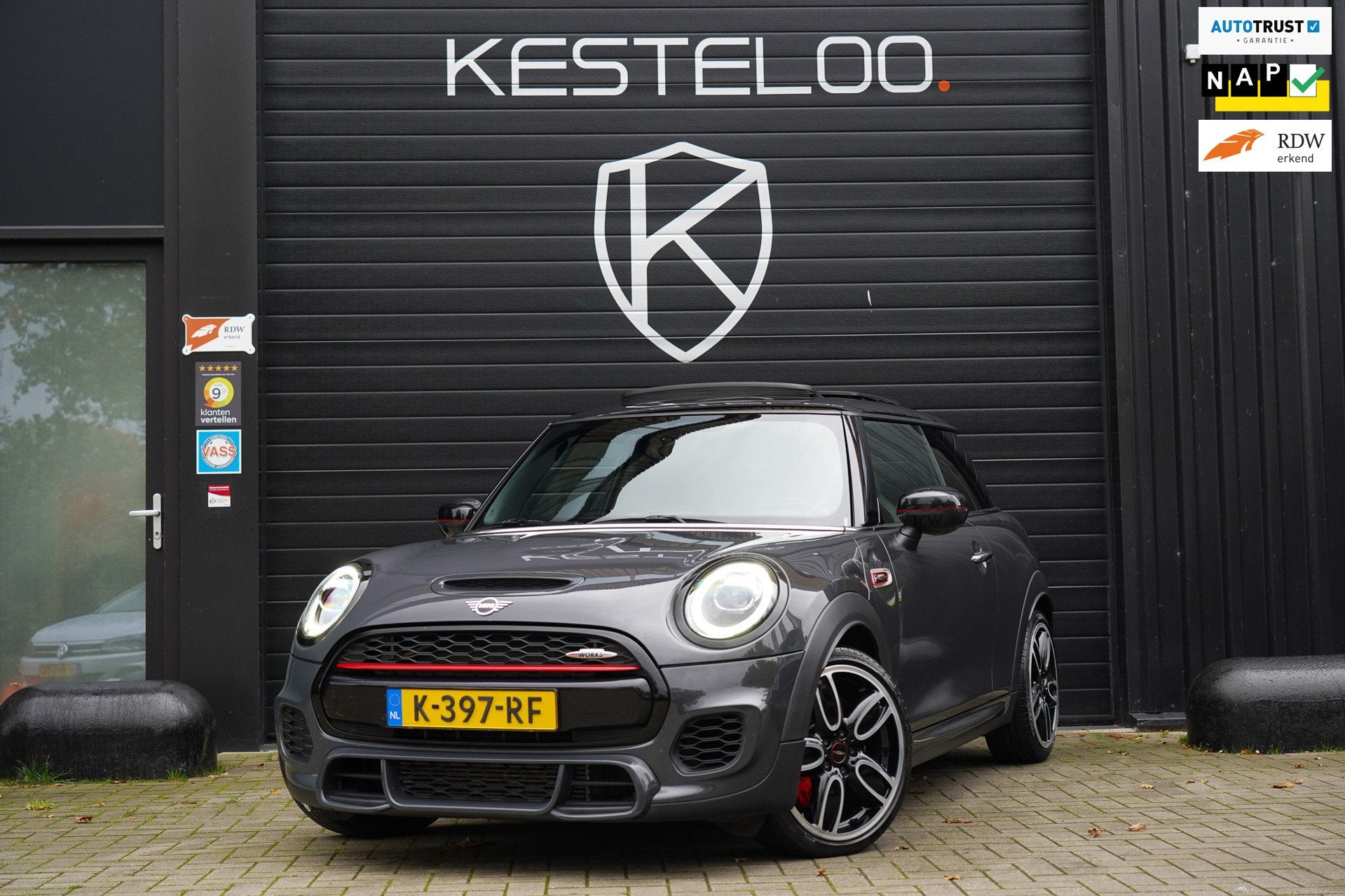 Mini 3-Deurs 2.0 John JCW Chili 231PK LED/PANO/CARPLAY/SFEER, Auto's, 1998 cc, Gebruikt, Euro 6, 4 cilinders