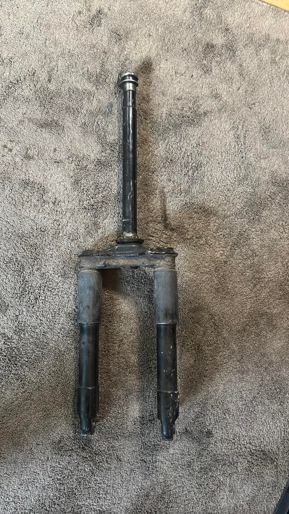 Piaggio zip voorvork, Ophalen