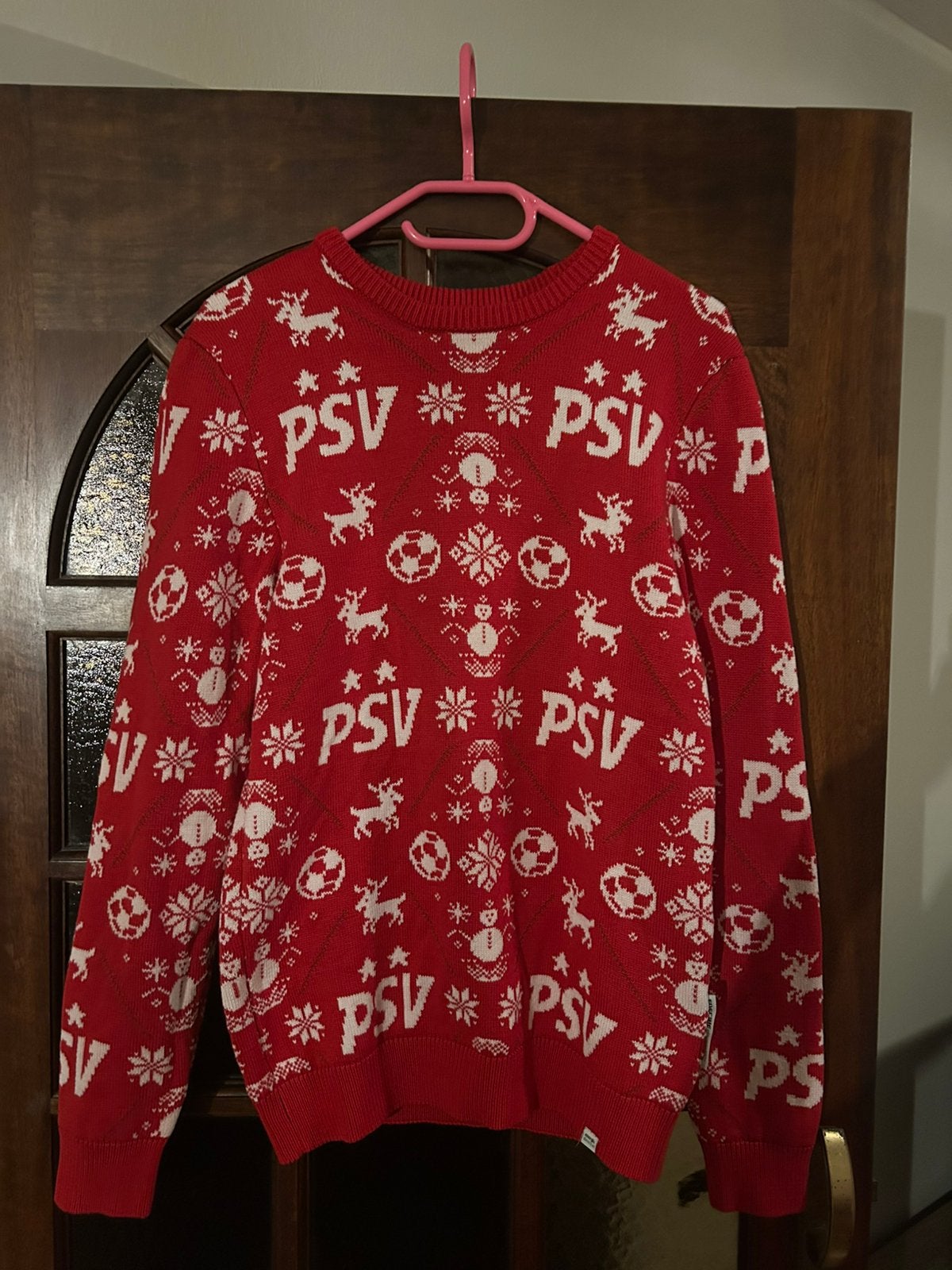 PSV Kersttrui Maat L, Ophalen of Verzenden, PSV, Overige typen