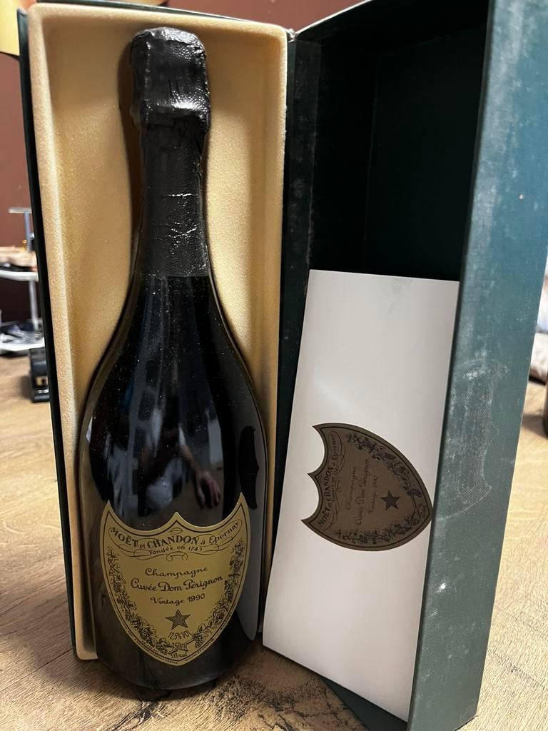 Moet Chandon Don Perignon 1990, Ophalen of Verzenden, Zo goed als nieuw, Frankrijk, Champagne