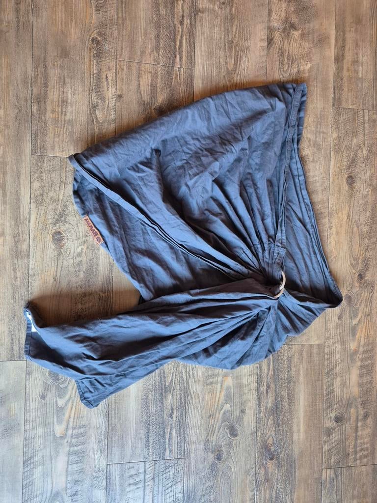 Bykay Ringsling Grijs/Antraciet - Nog in goede staat, Overige merken, Draagdoek, Ophalen of Verzenden, Zo goed als nieuw