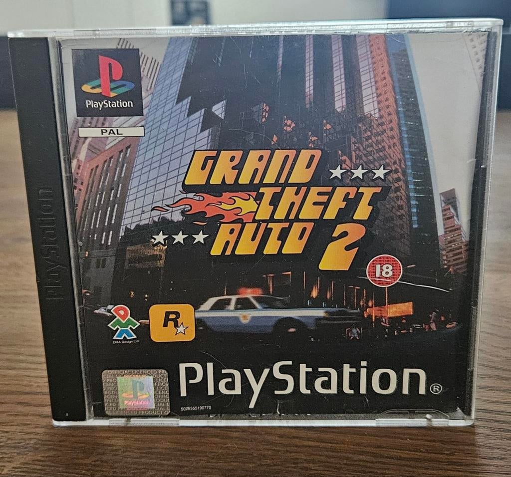 GTA 2 / Grand Theft Auto 2 - PS1 Compleet, Spelcomputers en Games, Games | Sony PlayStation 1, Gebruikt, Vanaf 18 jaar, 1 speler