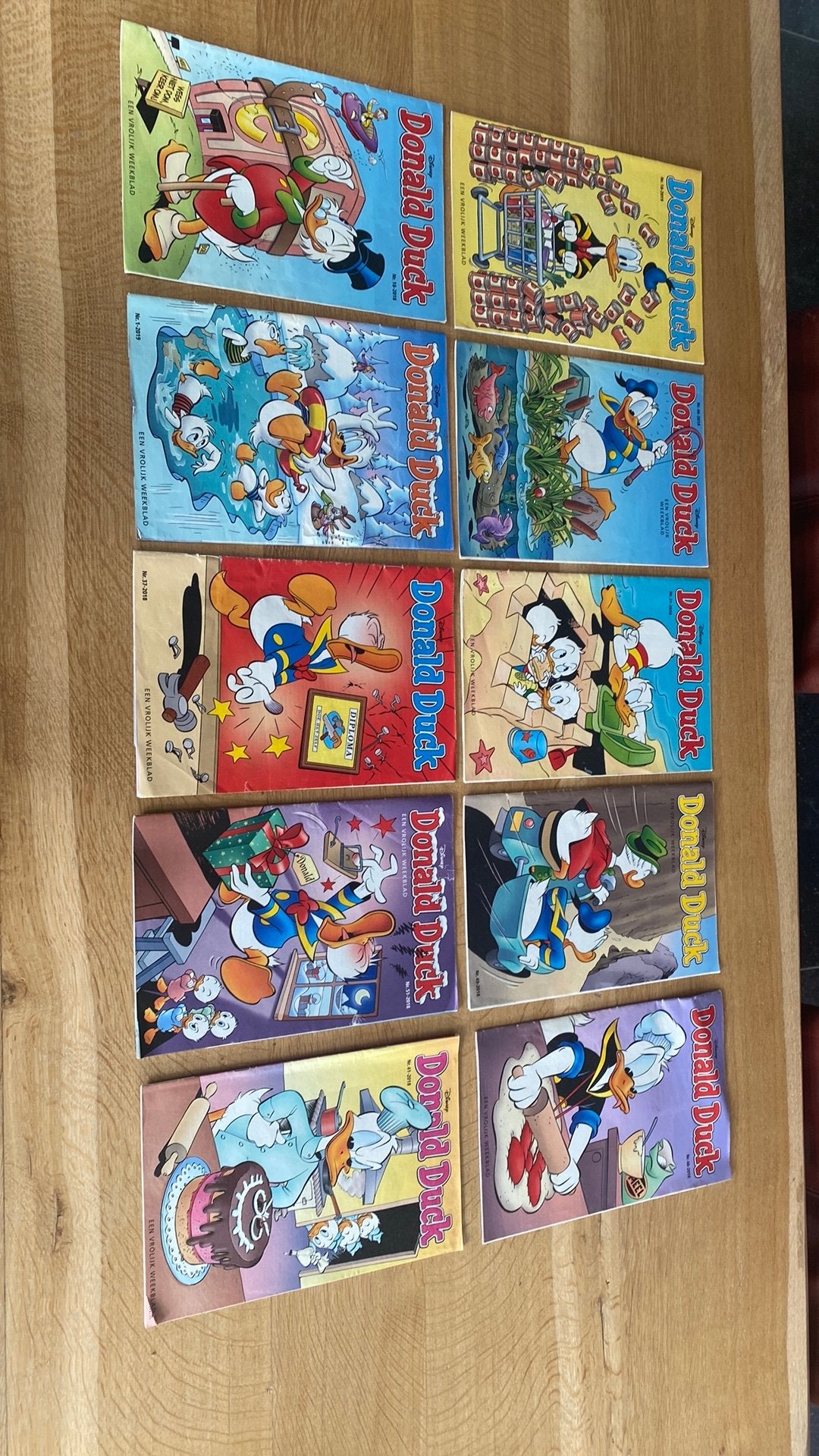 10 donald weekbladen voor 10€, Boeken, Strips | Comics, Meerdere comics, Ophalen, Gelezen, Europa