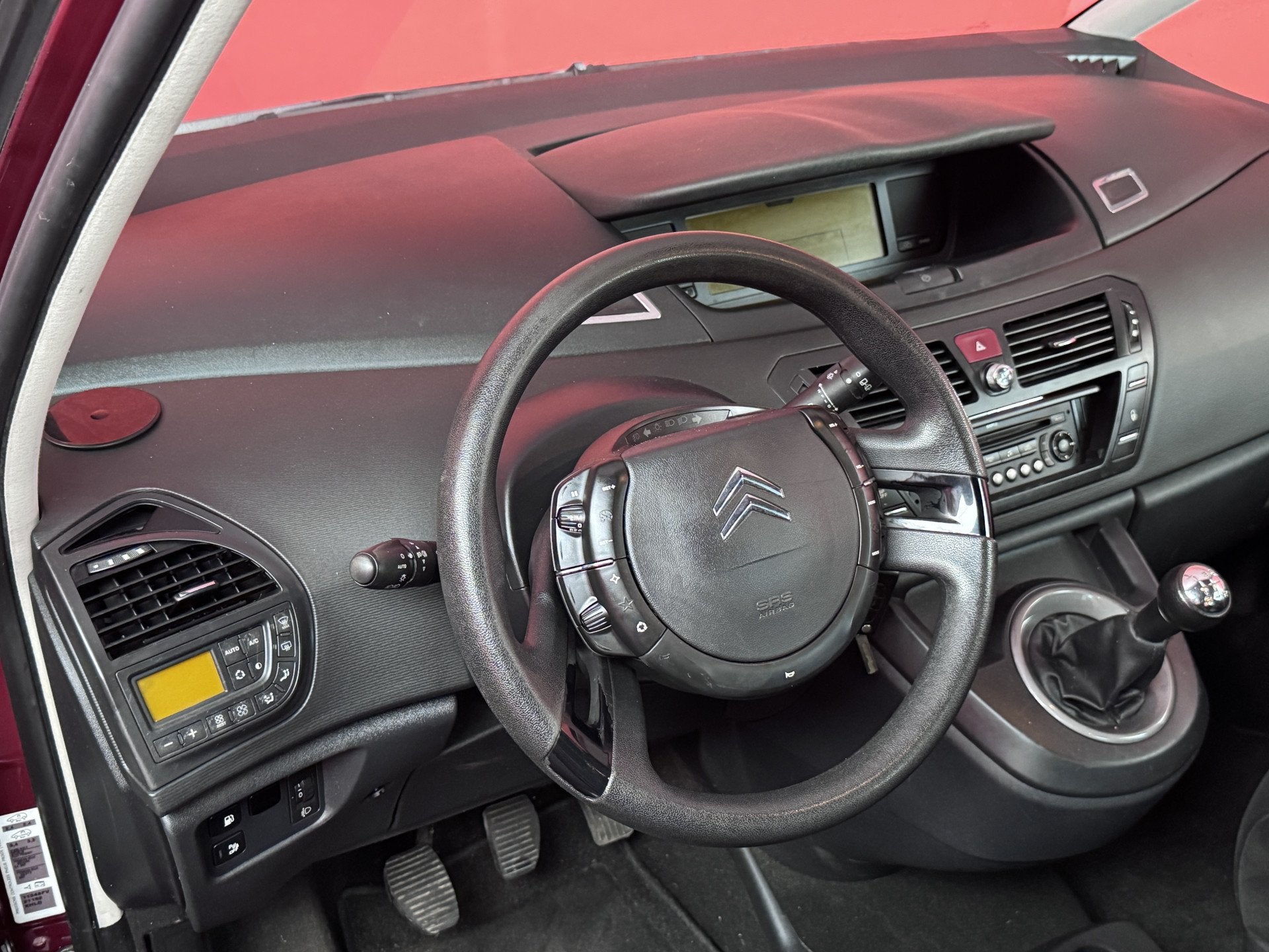 Citroën C4 Picasso 1.8-16V Ambiance 5p. | Clima | Trekhaak, Auto's, Citroën, Stof, Gebruikt, Zwart, 4 cilinders