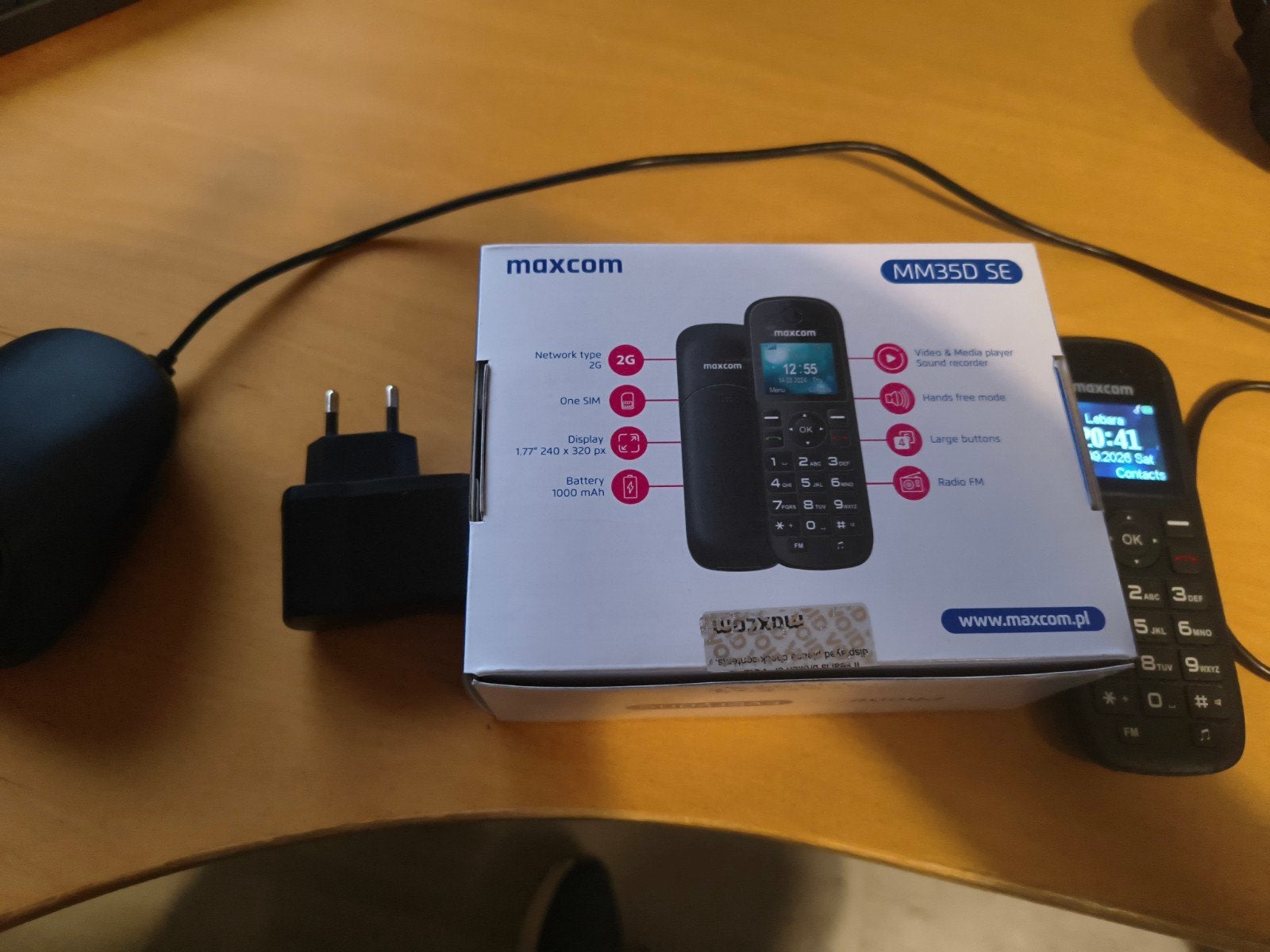 Maxcom MM35D SE Mobiele Telefoon - Nieuw in doos, Verzenden, Geen camera, Nieuw, Klassiek of Candybar