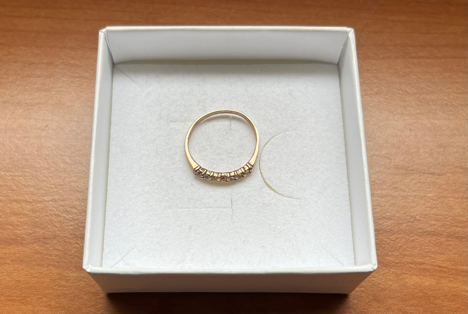 Gouden ring, Zo goed als nieuw, Dame, Goud, Goud