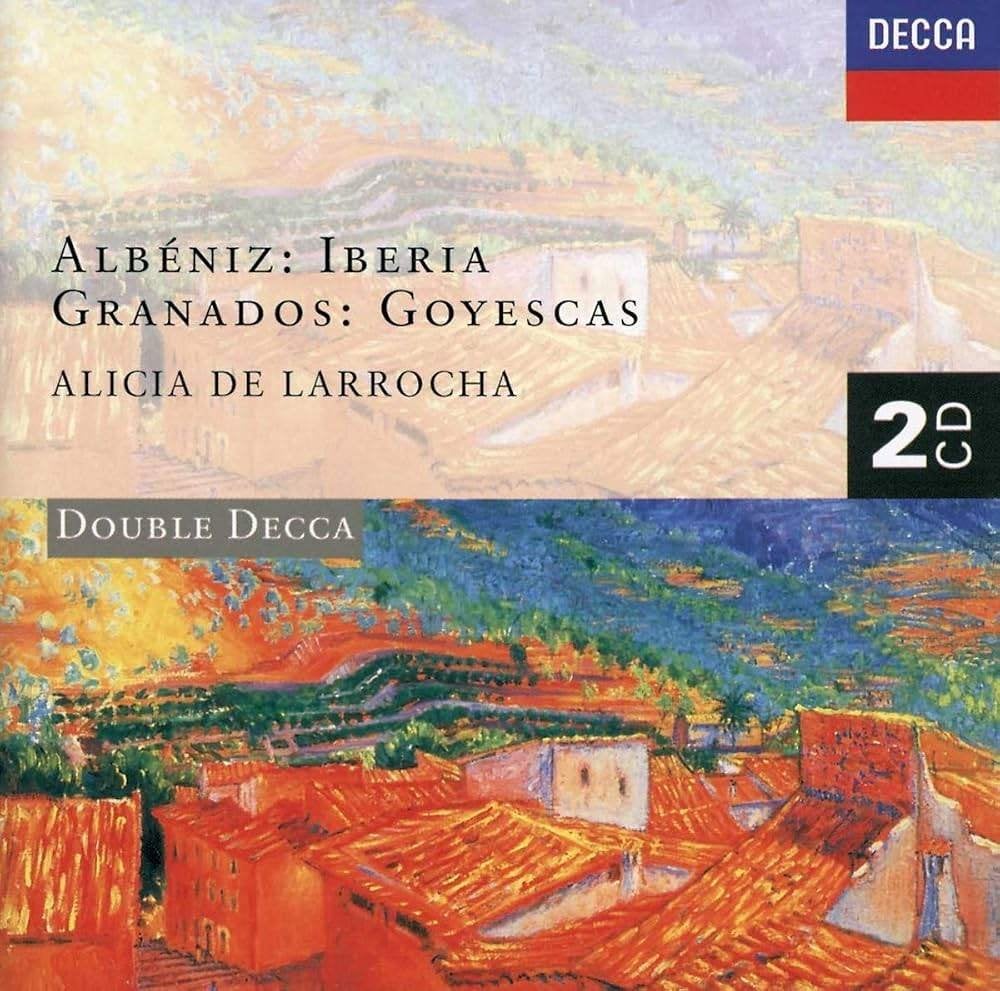 Albeniz: Iberia. Granados: Goyescas-Suite. Piano. 2 CD’s, Ophalen of Verzenden, Romantiek, Zo goed als nieuw, Pianomuziek