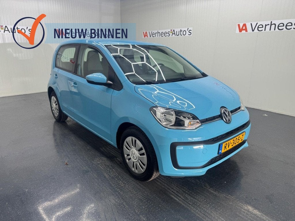 Volkswagen up! 1.0 BMT move up! (bj 2018), Keurmerk '100% Onderhouden', Stof, Gebruikt, Origineel Nederlands