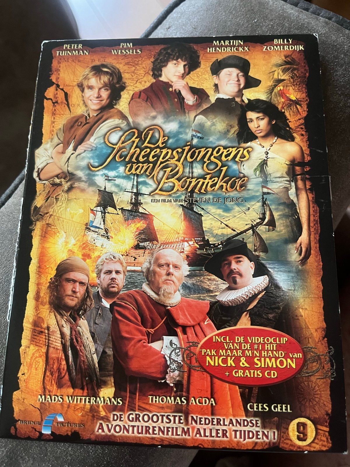 De Scheepsjongens van Bontekoe DVD - Avonturenfilm, Gebruikt, Nederlands, Vanaf 6 jaar, Inclusief doosje