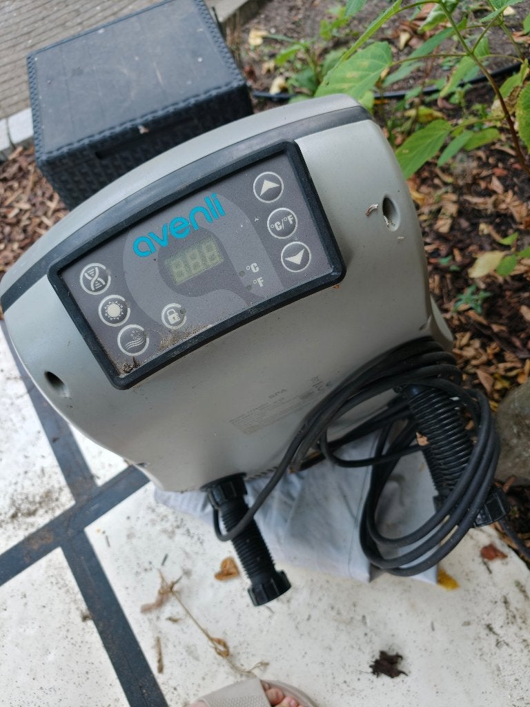 Heater / filterpomp voor opblaasbare Avenli / Netspa jacuzzi, Tuin en Terras, Ophalen of Verzenden, Gebruikt, Pomp, Opblaasbaar