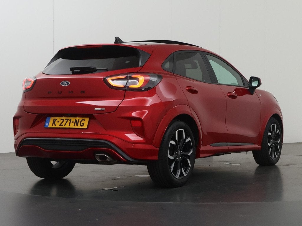 Ford Puma 1.0 EcoBoost Hybrid ST-Line X | Panoramadak | Trek, Auto's, Ford, Voorwielaandrijving, 125 pk, Automatische klimaatregeling