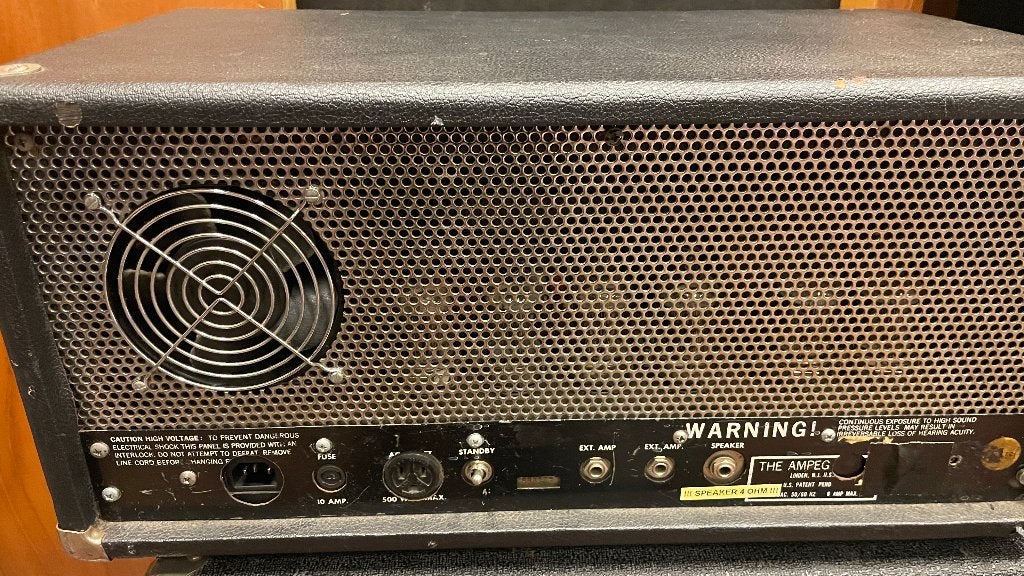 Ampeg SVT Blueline 1969 (6146B Eindbuis model), Ophalen, Gebruikt, Basgitaar, 100 watt of meer