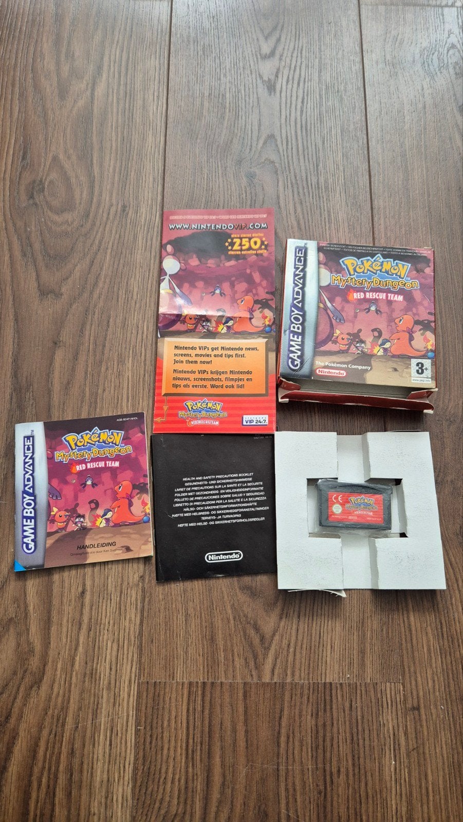 Pokémon Mystery Dungeon Red Rescue Team Game Boy Advance, Spelcomputers en Games, 1 speler, Ophalen of Verzenden, Zo goed als nieuw