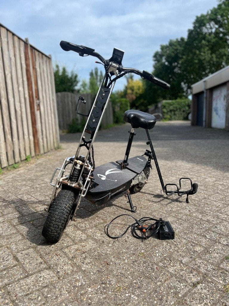 Monobuggy elektrisch golfscooter met 2 motoren, Ophalen, Gebruikt, Golfkar, Overige merken