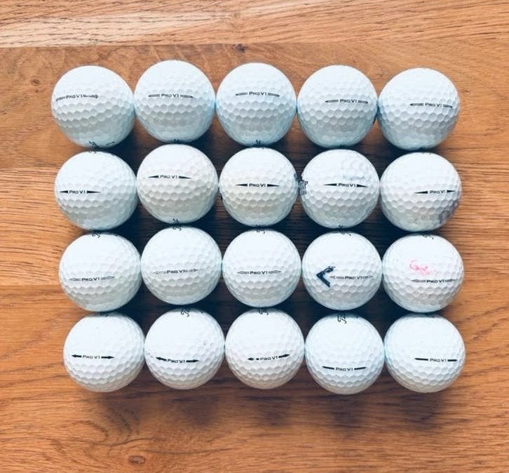 3. Titleist Pro V1 Golfballen - 20x, Sport en Fitness, Golf, Ophalen, Zo goed als nieuw, Bal(len)