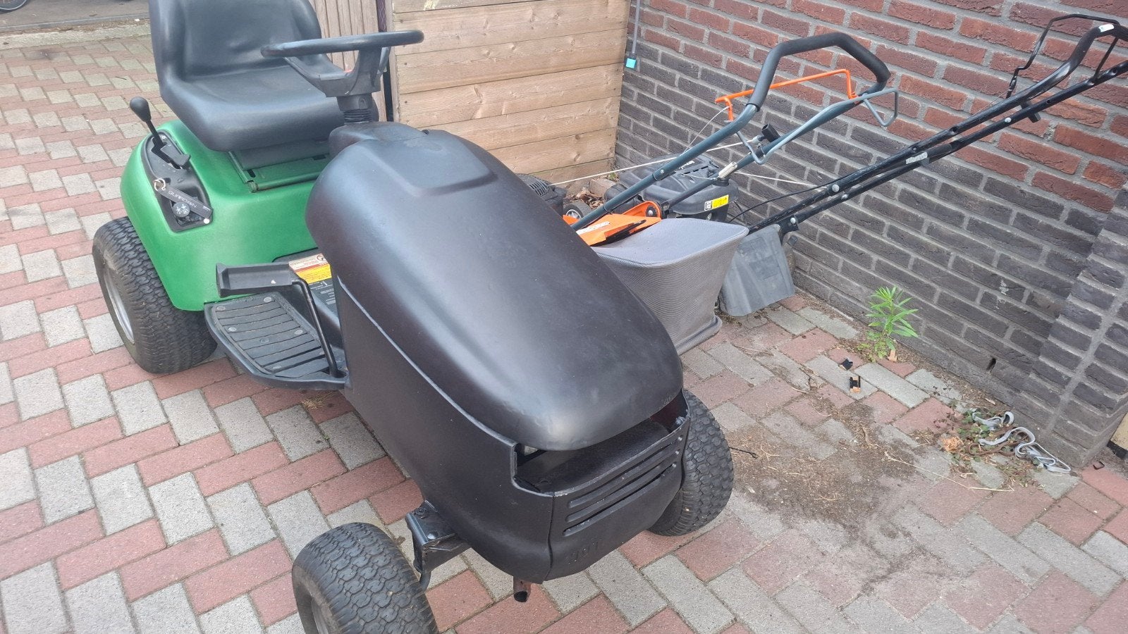 Simplicity zitmaaier + 2 loopmaaiers opknappers, Ophalen, Cirkelmaaier, Gebruikt, Onbekend