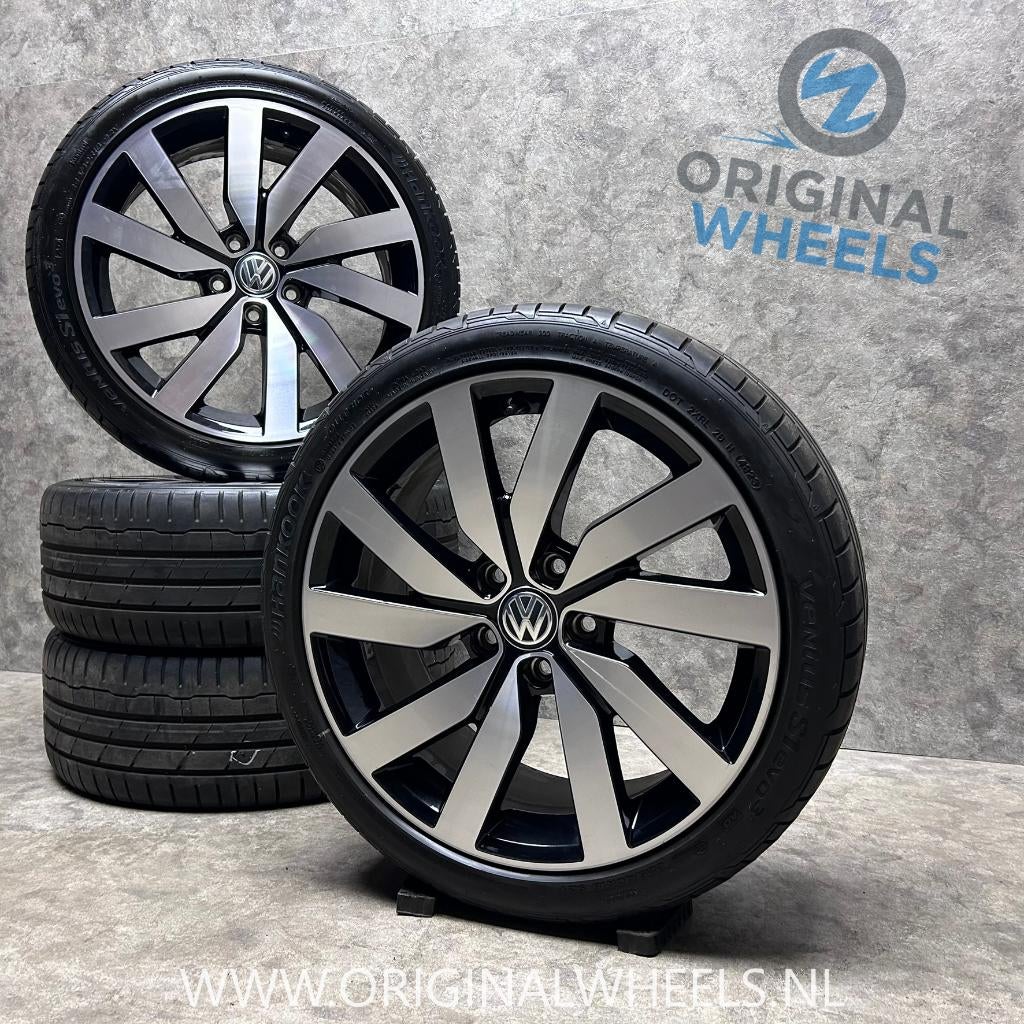 18 inch originele Salvador velgen + zomerbanden VW Golf