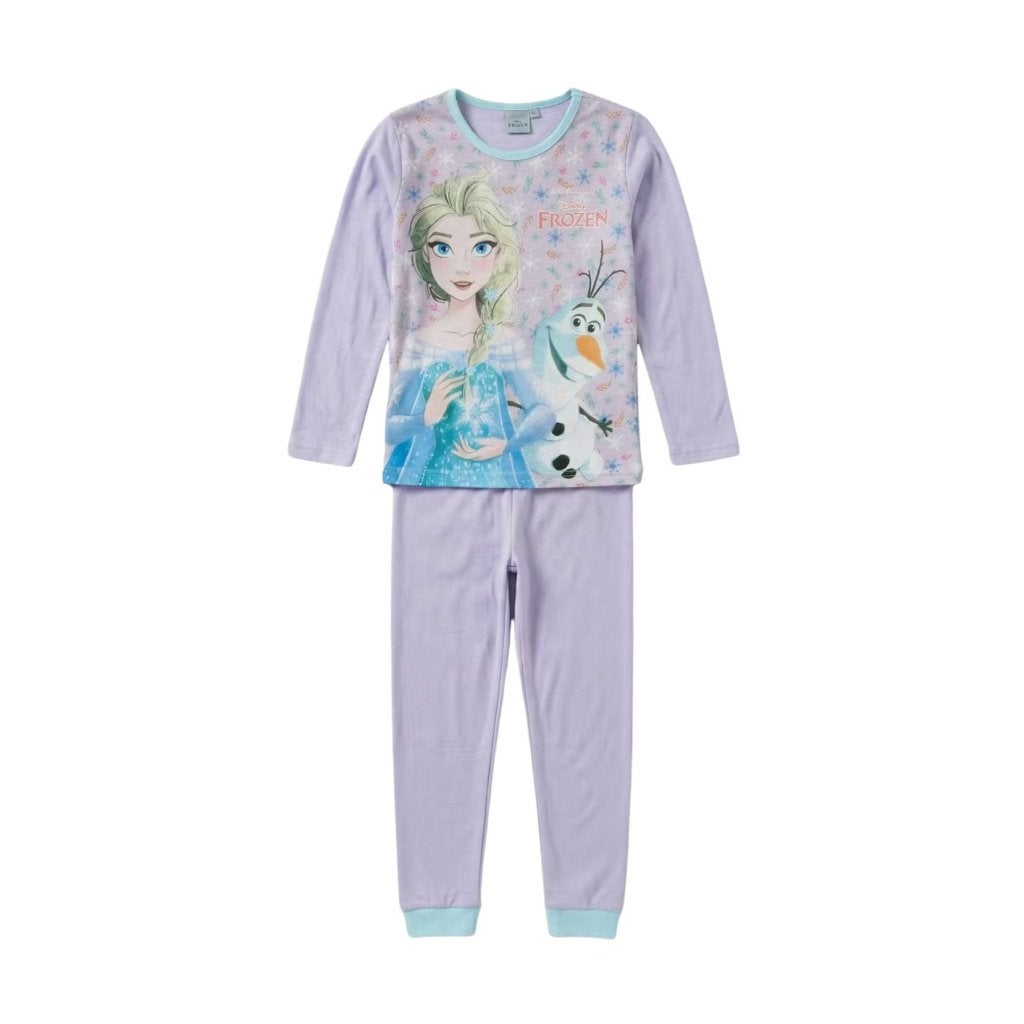 Disney Frozen Pyjama Lila - Mt 98 -104-110-116-128 - Katoen, Nacht- of Onderkleding, Disney Frozen, Meisje, Nieuw