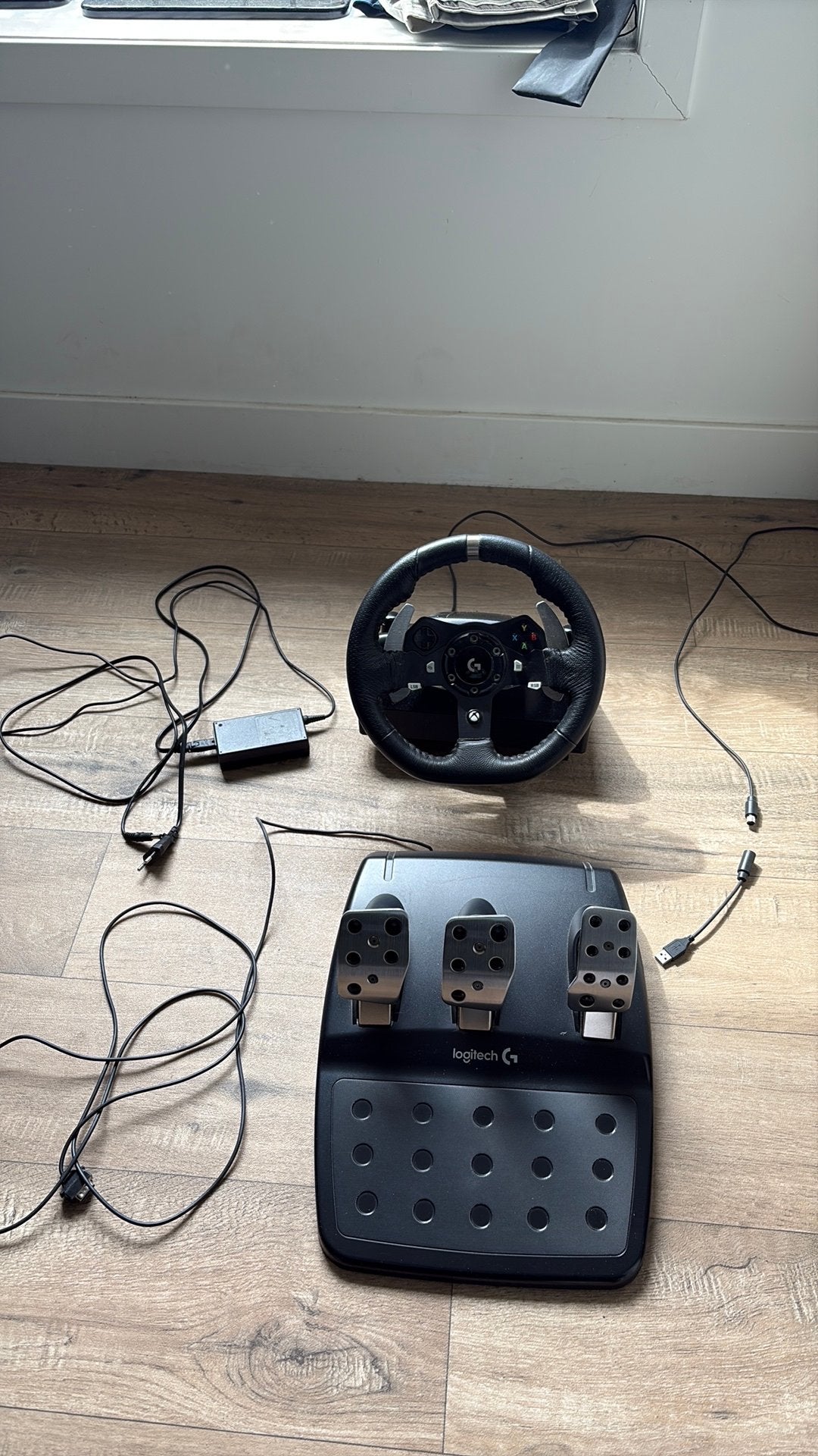Logitech G920 Xbox racestuur, Spelcomputers en Games, Spelcomputers | Xbox | Accessoires, Ophalen of Verzenden, Zo goed als nieuw