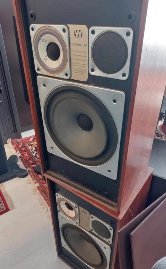 Wharfedale Glendale 3XP, Ophalen of Verzenden, Front, Rear of Stereo speakers, Overige merken