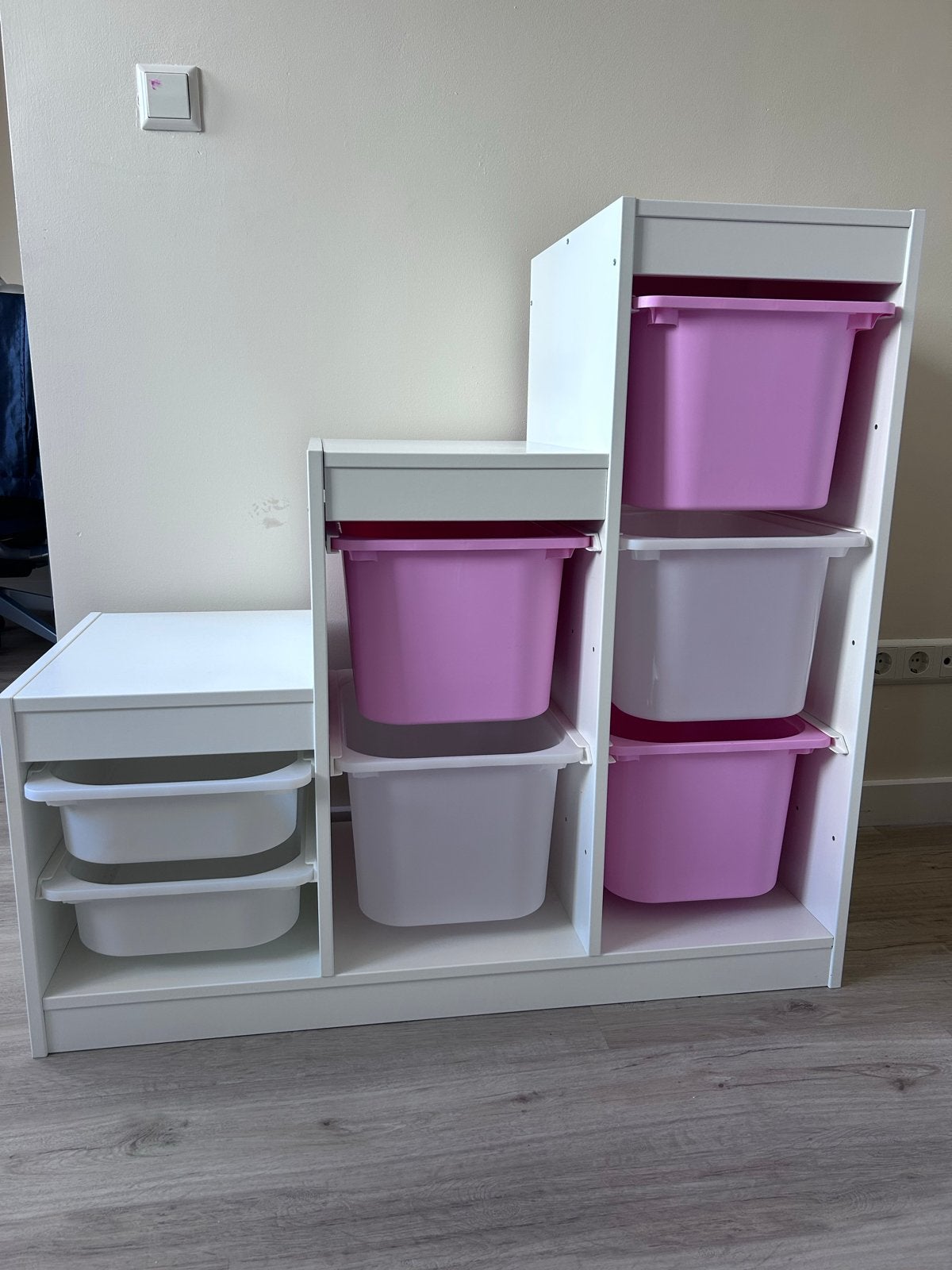 2x IKEA Trofast opbergkast 99x44x94 cm, Ophalen of Verzenden, Gebruikt