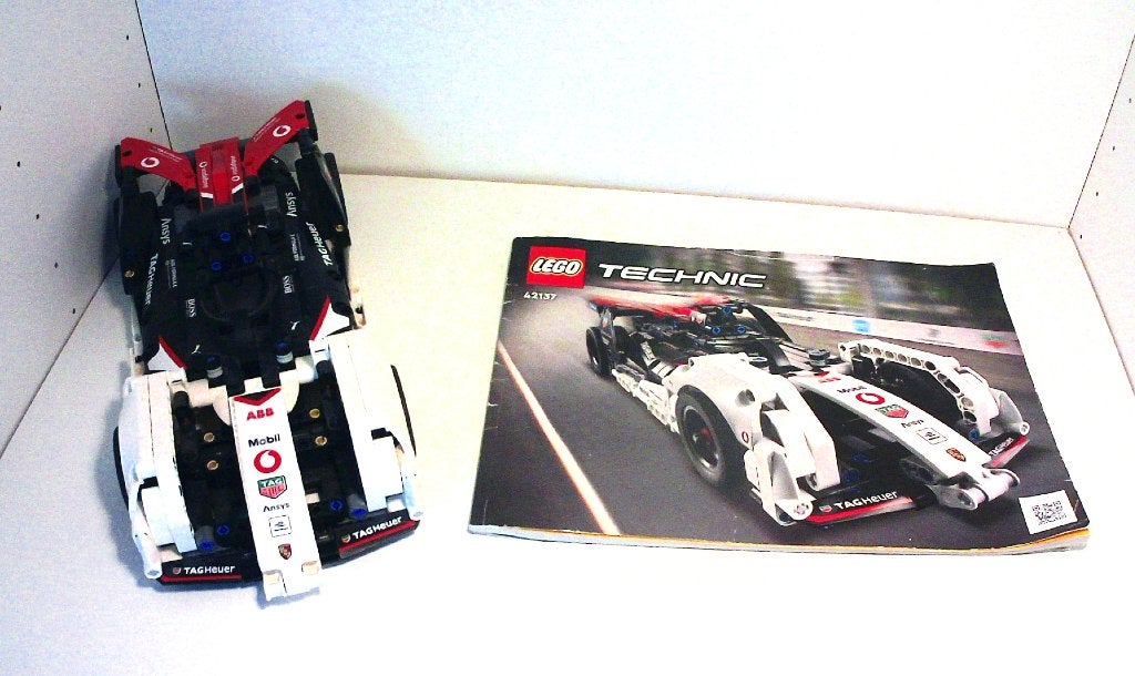 lego 42137 race auto, Lego, Ophalen of Verzenden, Zo goed als nieuw, Complete set