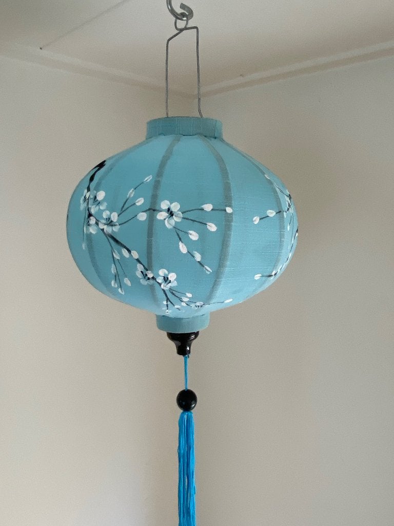 Vietnamese Lampion handgemaakt, Ophalen of Verzenden, Nieuw, Overige materialen