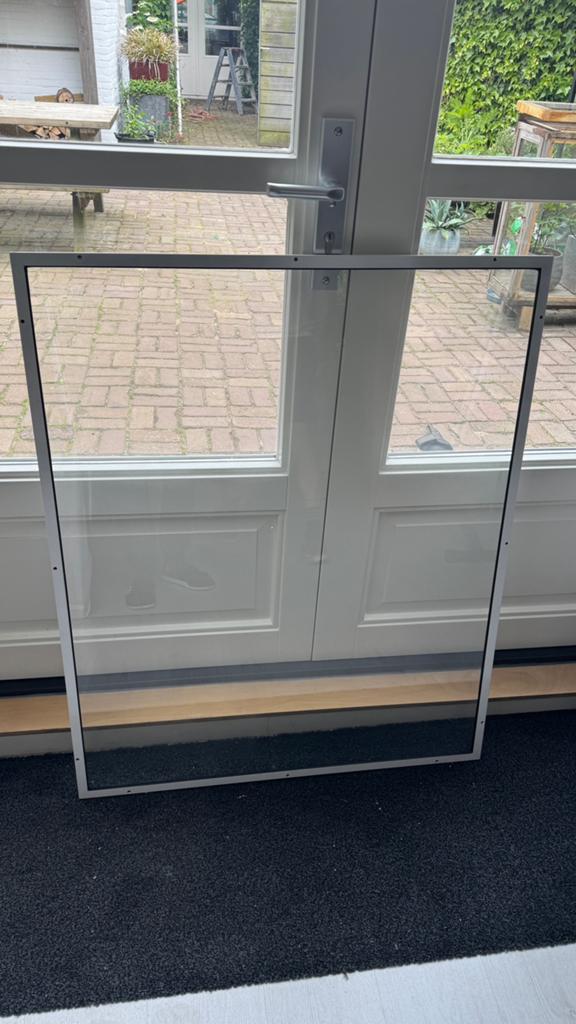 Degelijk voorzetraam, Doe-het-zelf en Verbouw, Glas en Ramen, Ophalen, 80 tot 120 cm, Zo goed als nieuw, 80 tot 120 cm